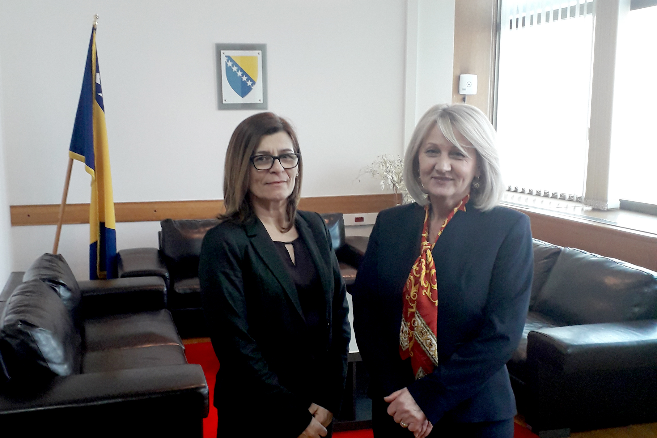 Предсједавајућа Представничког дома ПС БиХ Борјана Кришто састала се са амбасадорkом Републике Словеније у БиХ